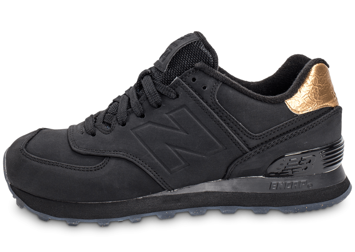 new balance 574 noir et dore